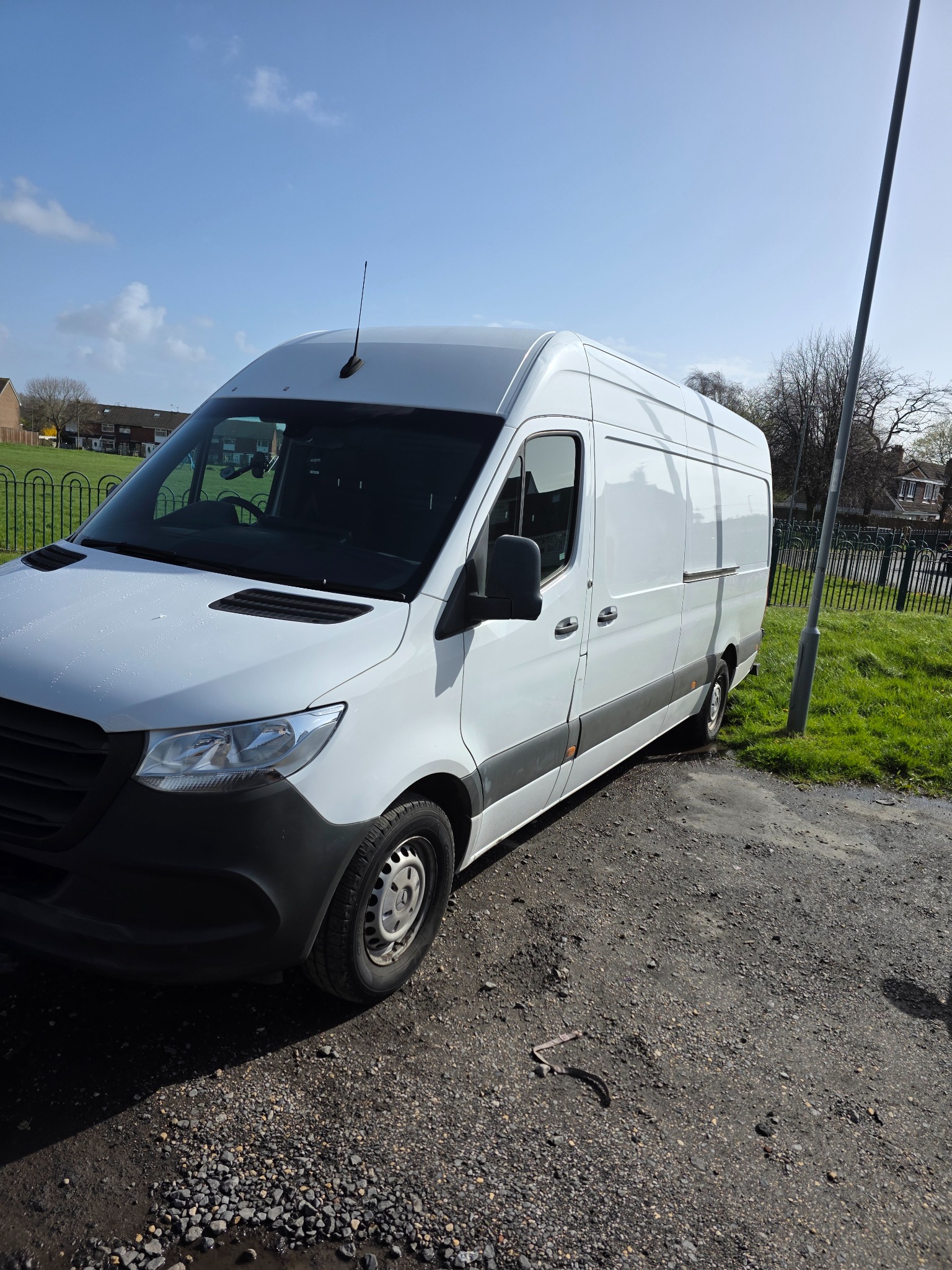 SwiftyVan Removal van parked outside